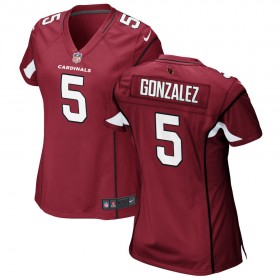 Women's Arizona Cardinals Nike Red Game Jersey GONZALEZ#5