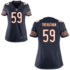 Women's Chicago Bears Nike Navy Blue Game Jersey TREVATHAN#59