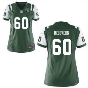 Women's New York Jets Nike Green Game Jersey MCGOVERN#60
