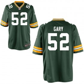 Youth Green Bay Packers Nike Green Game Jersey GARY#52