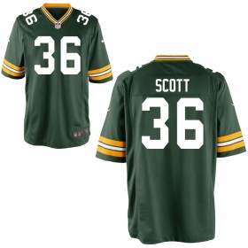 Youth Green Bay Packers Nike Green Game Jersey SCOTT#36