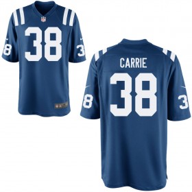 Youth Indianapolis Colts Nike Royal Game Jersey CARRIE#38