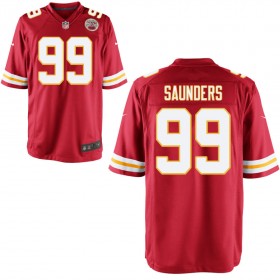 Youth Kansas City Chiefs Nike Red Game Jersey SAUNDERS#99