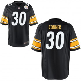 Youth Pittsburgh Steelers Nike Black Game Jersey CONNER#30