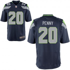 Youth Seattle Seahawks Nike College Navy Game Jersey PENNY#20