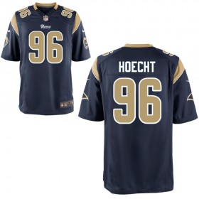 Youth Los Angeles Rams Nike Navy Game Jersey HOECHT#96