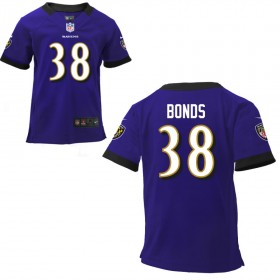 Nike Baltimore Ravens Infant Game Team Color Jersey BONDS#38
