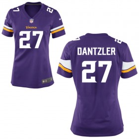 Women's Minnesota Vikings Nike Purple Game Jersey DANTZLER#27