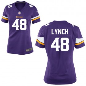 Women's Minnesota Vikings Nike Purple Game Jersey LYNCH#48