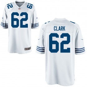 Men's Indianapolis Colts Nike Royal Throwback Game Jersey CLARK#62