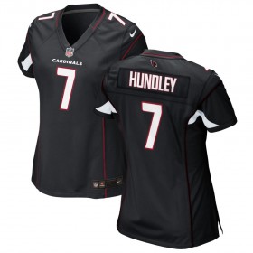 Women's Arizona Cardinals Nike Black Game Jersey HUNDLEY#7