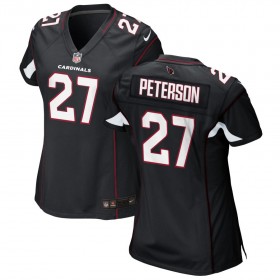 Women's Arizona Cardinals Nike Black Game Jersey PETERSON#27