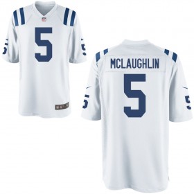 Youth Indianapolis Colts Nike White Game Jersey MCLAUGHLIN#5