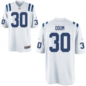 Youth Indianapolis Colts Nike White Game Jersey ODUM#30