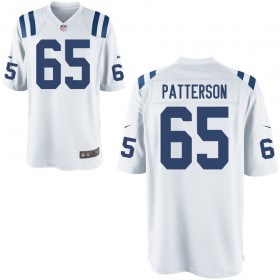 Youth Indianapolis Colts Nike White Game Jersey PATTERSON#65
