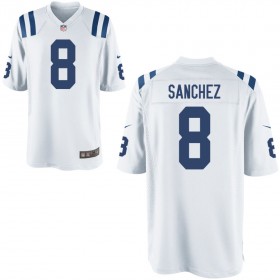 Youth Indianapolis Colts Nike White Game Jersey SANCHEZ#8