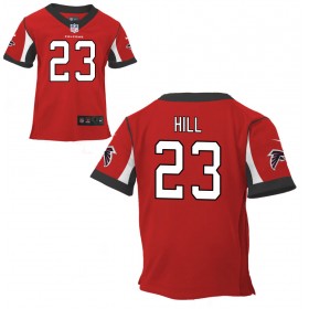 Preschool Atlanta Falcons Nike Red Team Color Game Jersey HILL#23