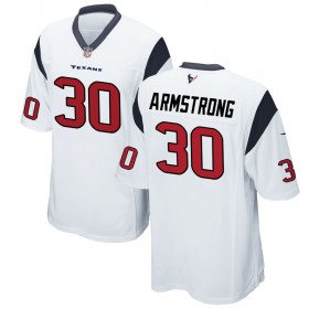Nike Men's Houston Texans Game White Jersey ARMSTRONG#30