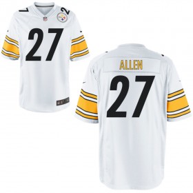 Nike Men's Pittsburgh Steelers Game White Jersey ALLEN#27