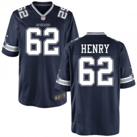 Men's Dallas Cowboys Nike Navy Game Jersey HENRY#62